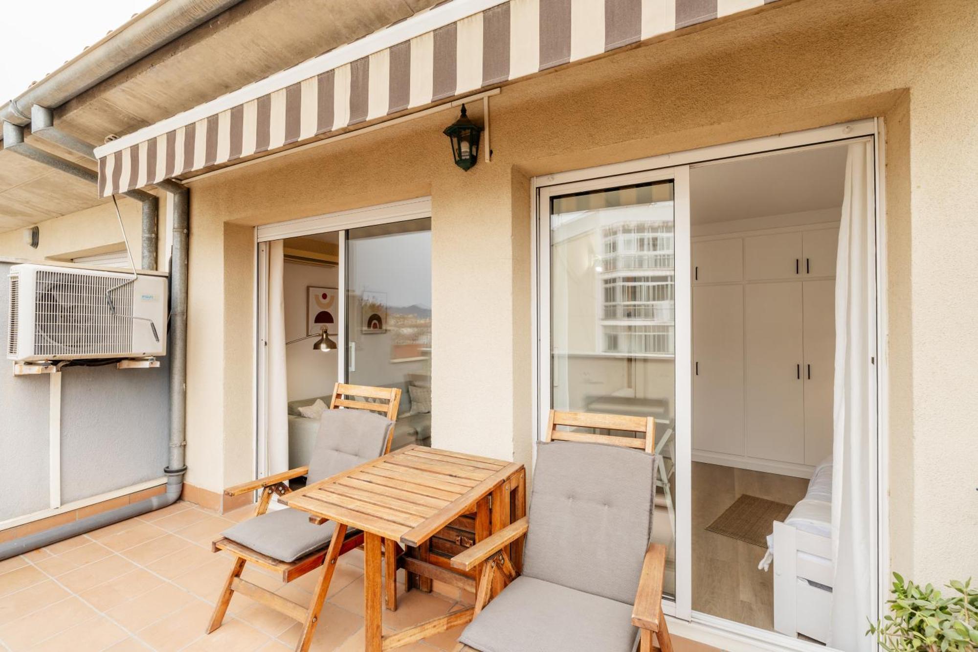 Apartamento Con Dos Grandes Terrazas En Girona Exterior photo
