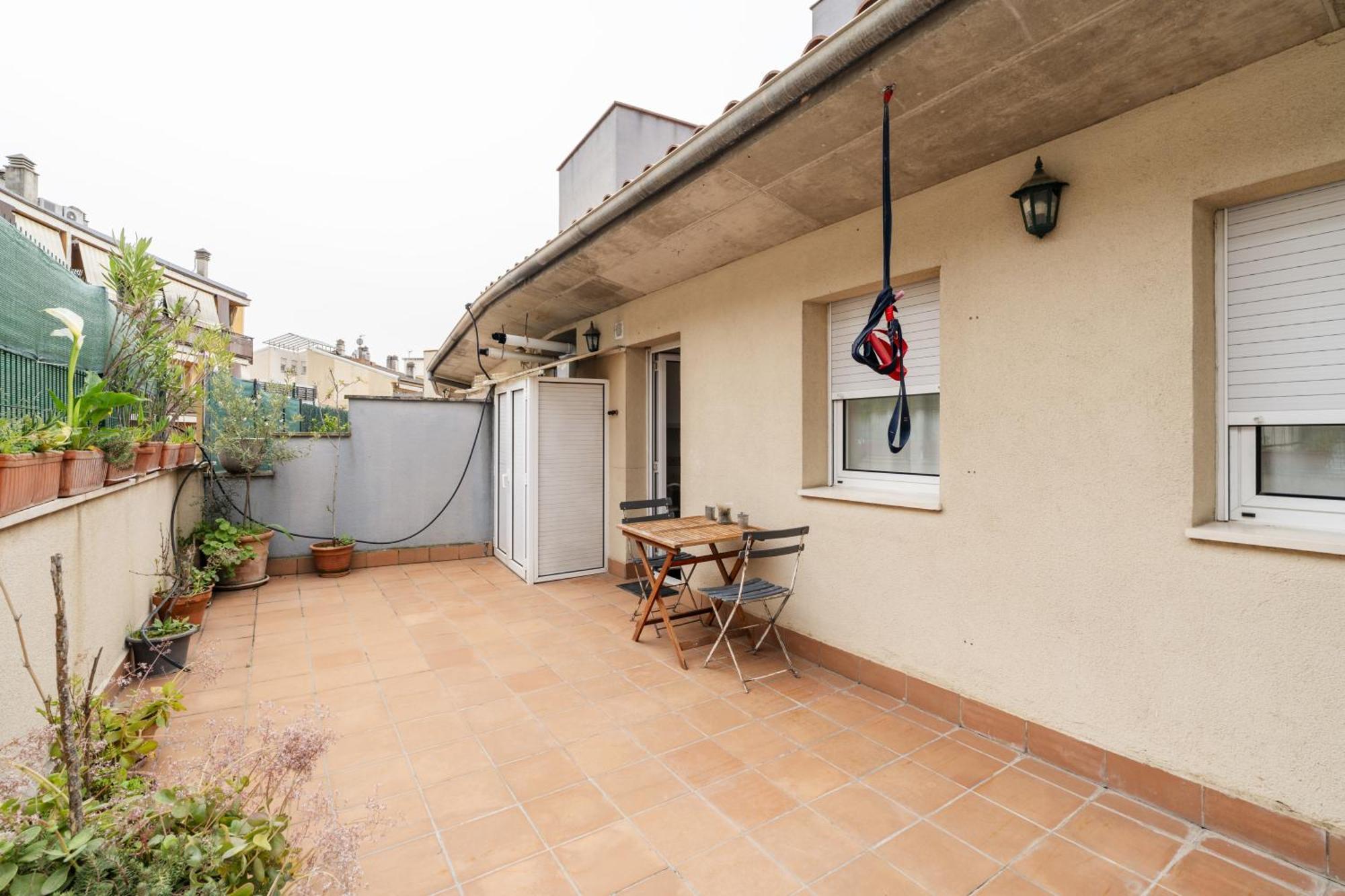 Apartamento Con Dos Grandes Terrazas En Girona Exterior photo